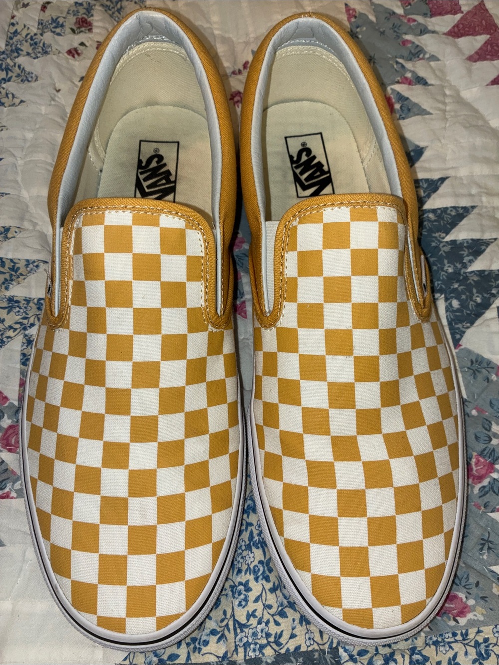 Vans Classic Checkerboard Slip-On Shoes